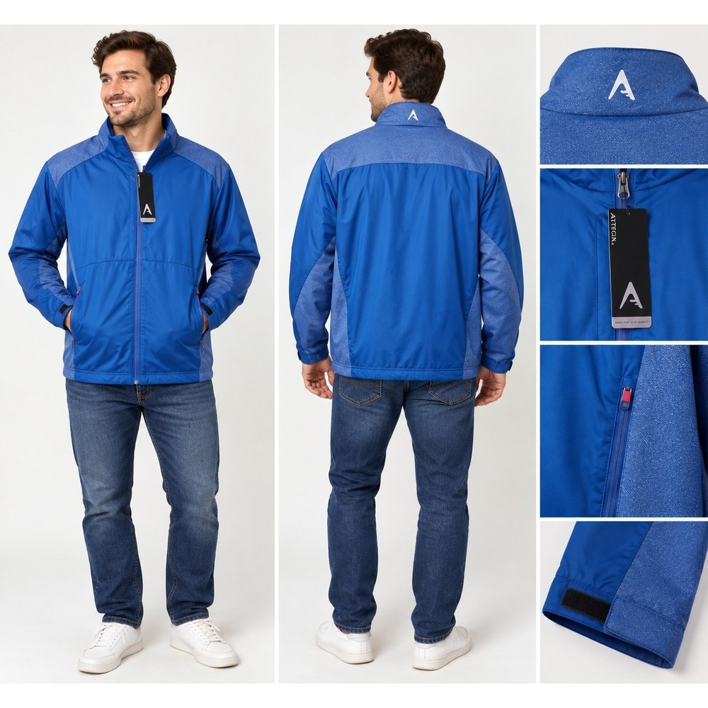 NWT ANTIGUA Men's Jacket Sz XL Zip jacket Zip Passage Golf Outdoor Sports